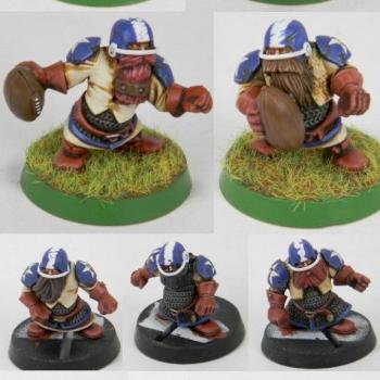 Dwarf Bloodbowl Team by KMaTTS