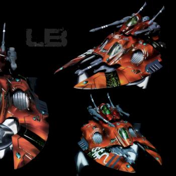 Eldar Falcon by LBursley