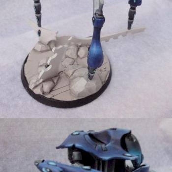 Eldar War Walker - tripod theme by Vvion