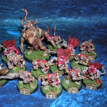 BLOOD BOWL bloodbowl skaven converted x16 by tyyler