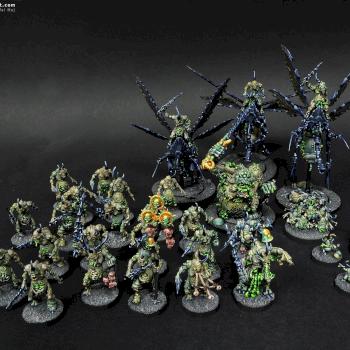 Nurgle Chaos Daemons Army by BloodyBeast.com