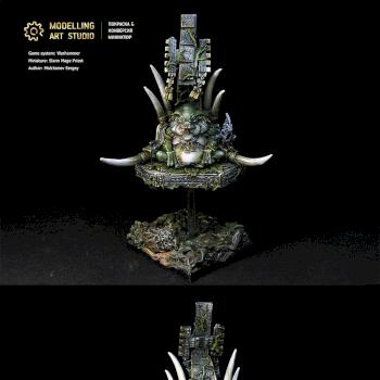 Slann Mage Pries by Modelling Art Studio