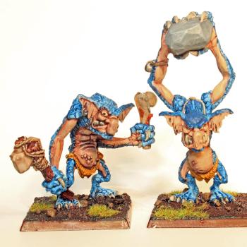 Classic Stone Trolls by mousterian