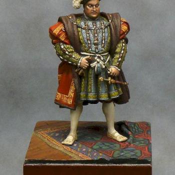 Henry VIII of England (54mm.) by El Doctor