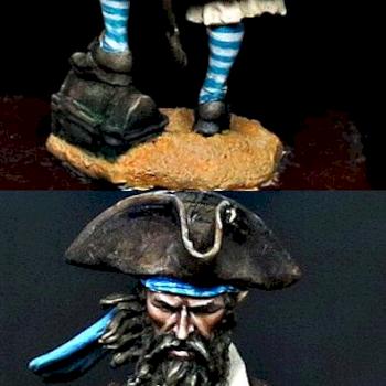 Blackbeard, 1680-1718 by kenan