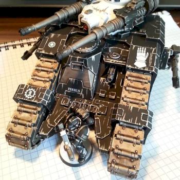 Iron Hands Sicaran Battle Tank by 7even