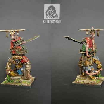 WARLORD on BONEBREAKER by siny lemur