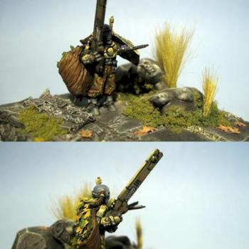 Tau Scout Diorama by Miniaturelife