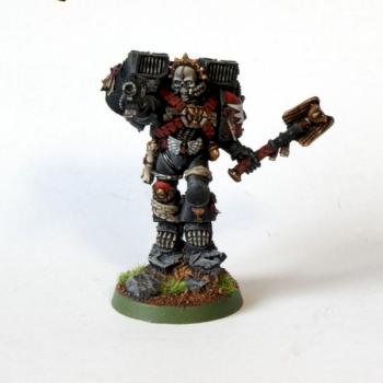 Space Marine Chaplain by UnlimitedColours