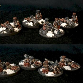 Vostroyan Weapon Teams by UnlimitedColours