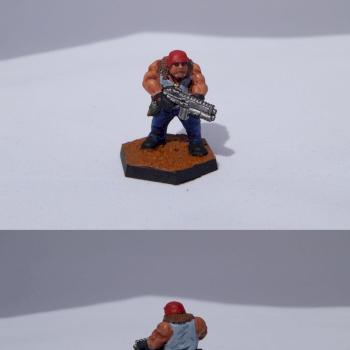 Combat Zone Biker by ronin vincent
