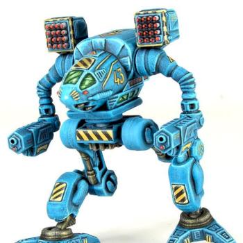 15mm scale Timber Wolf/Mad Cat battle mech by Tehnolog by Manu Fox