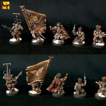Vostroyan Command Squad by UnlimitedColours
