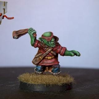 Goblin with Sling Shot by Bossco101