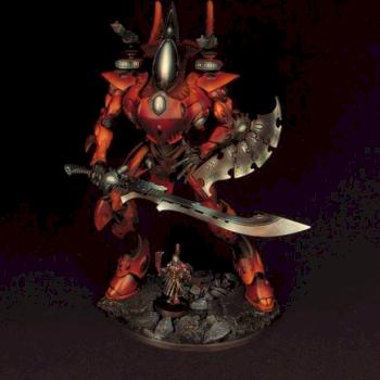 Eldar Wraithknight Red by Awaken Realms