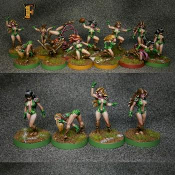 blood bowl silvanas by fanath