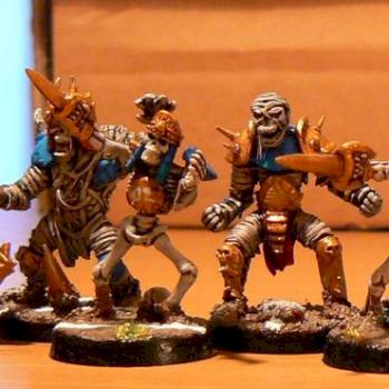 Khemri Blood Bowl Team by Luhran