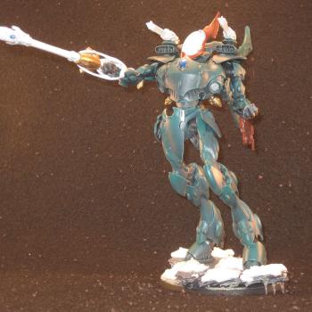 Dark Eldar Wraith Knight by GeekOutStudio