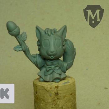 Squirrel Magic User by Meridian Miniatures