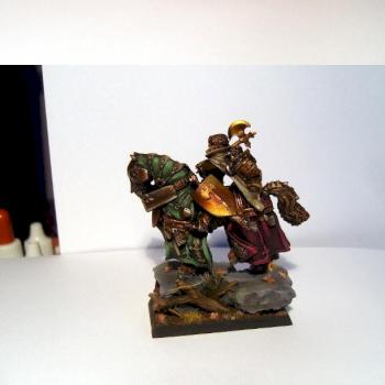 Bretonnian Lord with Great Weapon by r@t