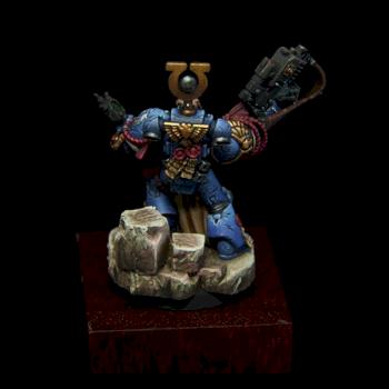Ultramarine Sternguard Veteran by AkhRa