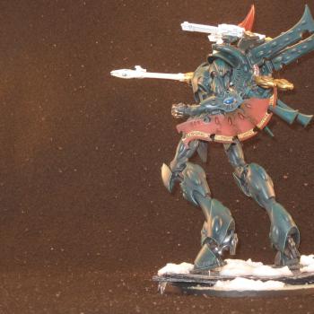 Dark Eldar Wraith Knight by GeekOutStudio