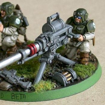 Cadian Fire support team with autocannon by paulc