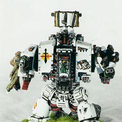 Dark Angels Deathwing Dreadnought by asher40