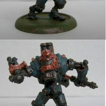 Warmachine Charger by horacio