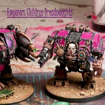 Emperors Children Dreadnaughts by crimslain