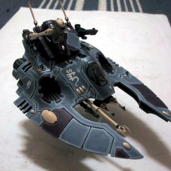 Eldar Falcon Grav Tank by skatey