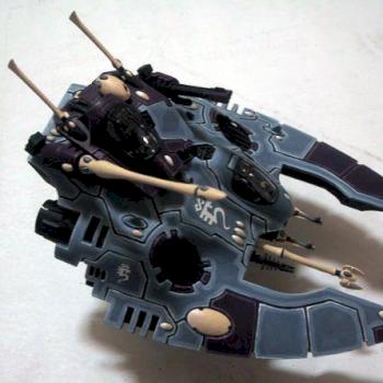 Eldar Falcon Grav Tank by skatey