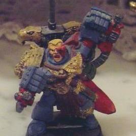 Ultramarines captain by GunkanthoR