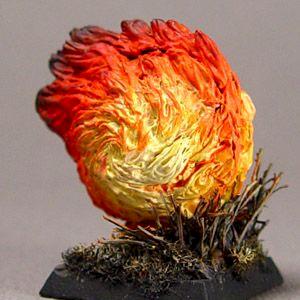 Flaming Sphere by jamessooy