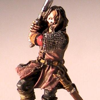 Aragorn helms deep version lotr by melluniel