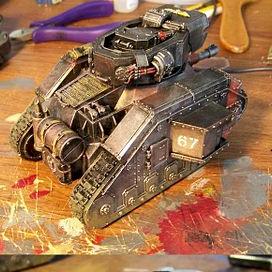 Leman Russ Punisher Variant -scratch build turret- by Chosen