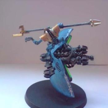 final pic of my necron destroyer lord by discipleofkhorne