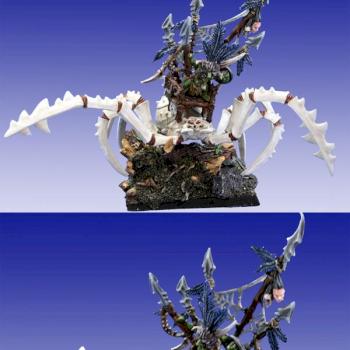 Goblin Warboss on Gigantic Spider by phael_minis
