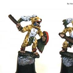 Jaguar warriors GLADIATOR MINIATURES 15mm by Heresy