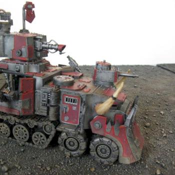 Orck Battlewagon by veritechc