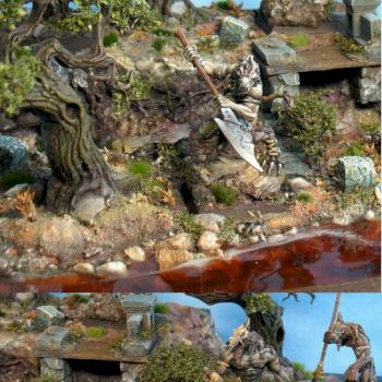 Wolfen Diorama by Jamie