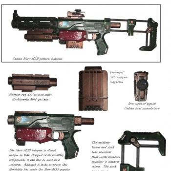 Nerf Recon CS-6 Warhammer 40,000 Autogun by precinctomega
