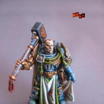 Ultramarine Master of the Fleet by Papoulakos
