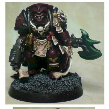 Old-school Space Hulk Librarian converted to Inquisitor by MaltonNecromancer