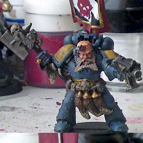 Space Wolf Long Fang by KhornateKiller