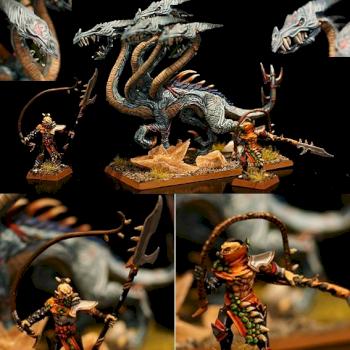 Dark Elves Hydra by Maeve