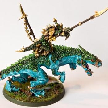 Warhammer lizard. by Cybercoala