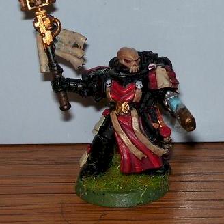 Black Templars Chaplain by Shrag