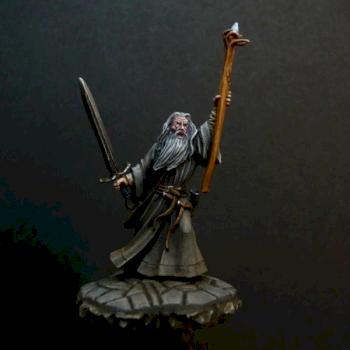 Gandalf the grey / Gandalf le gris by elfgidrungal