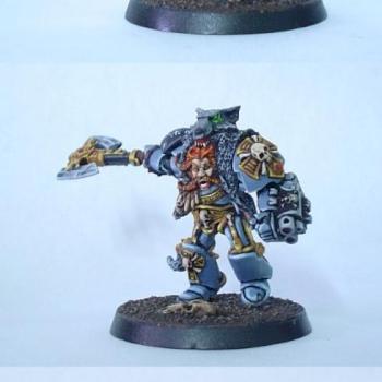 Space Wolves Logan Grimnar by Zuzu